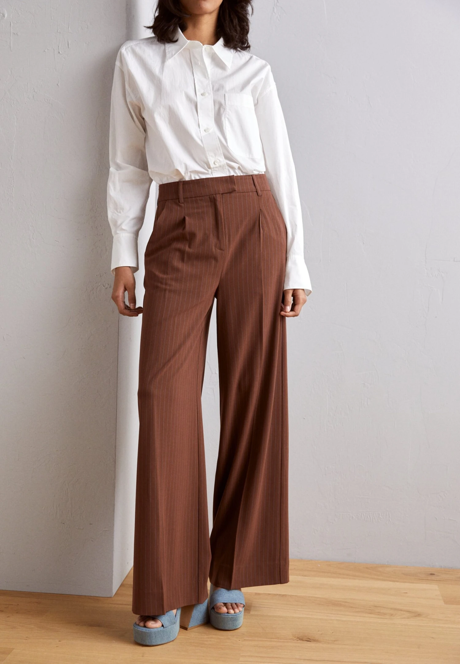 B.young Dantax Pants- Pantalones - Chicory Coffee Mix