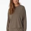 Schiesser Mix Relax - Camiseta De Pijama - Taupe