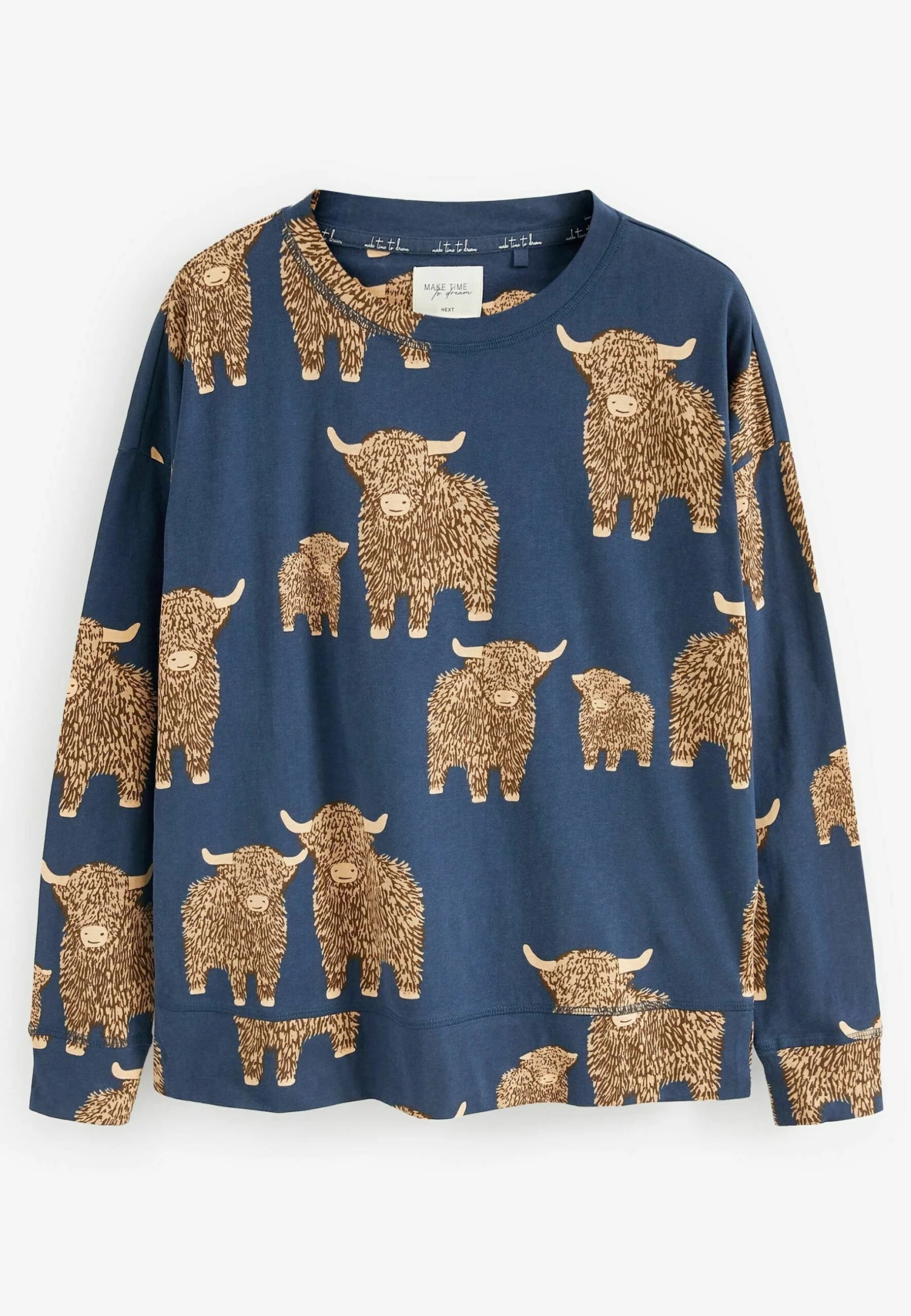 Next Set Long Sleeve Standard - Pijama - Navy Blue Hamish - Imagen 4