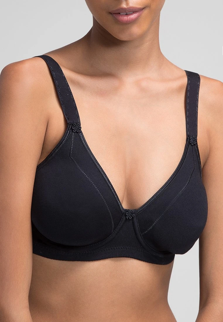 Tallas Fuertes Laminado Con Copa C - Sujetador Con Aros - Negr - Imagen 3