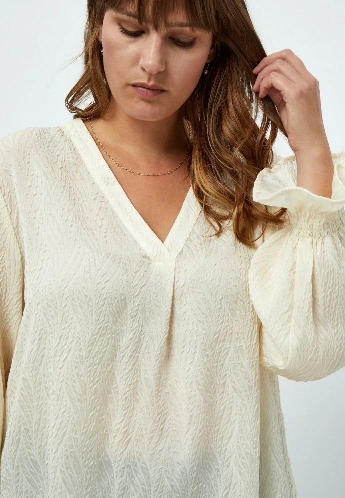 Peppercorn Helena Curve - Blusa - Almond Milk - Imagen 4