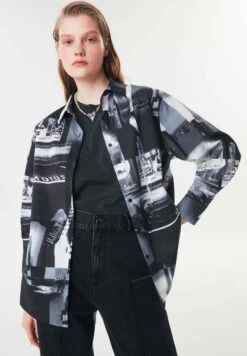 Twist Visual Printed - Camisa - Black