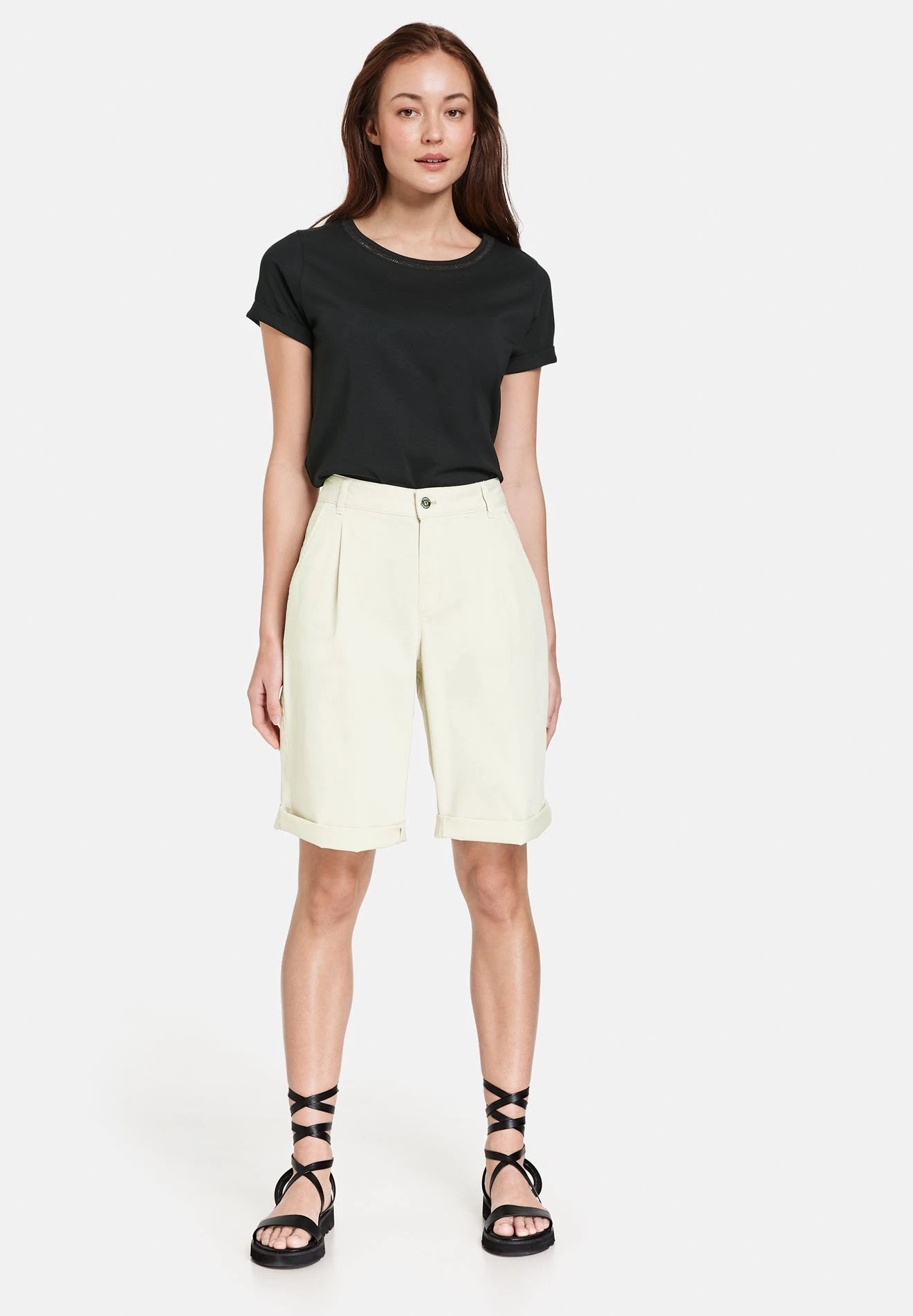 Taifun Bermuda - Shorts - Light Creme - Imagen 2