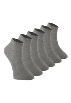 6 Pack- Calcetines - Grey