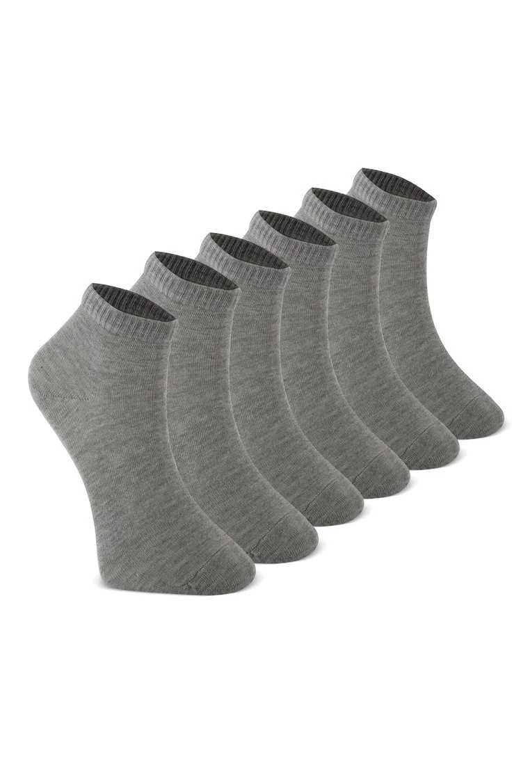 6 Pack- Calcetines - Grey