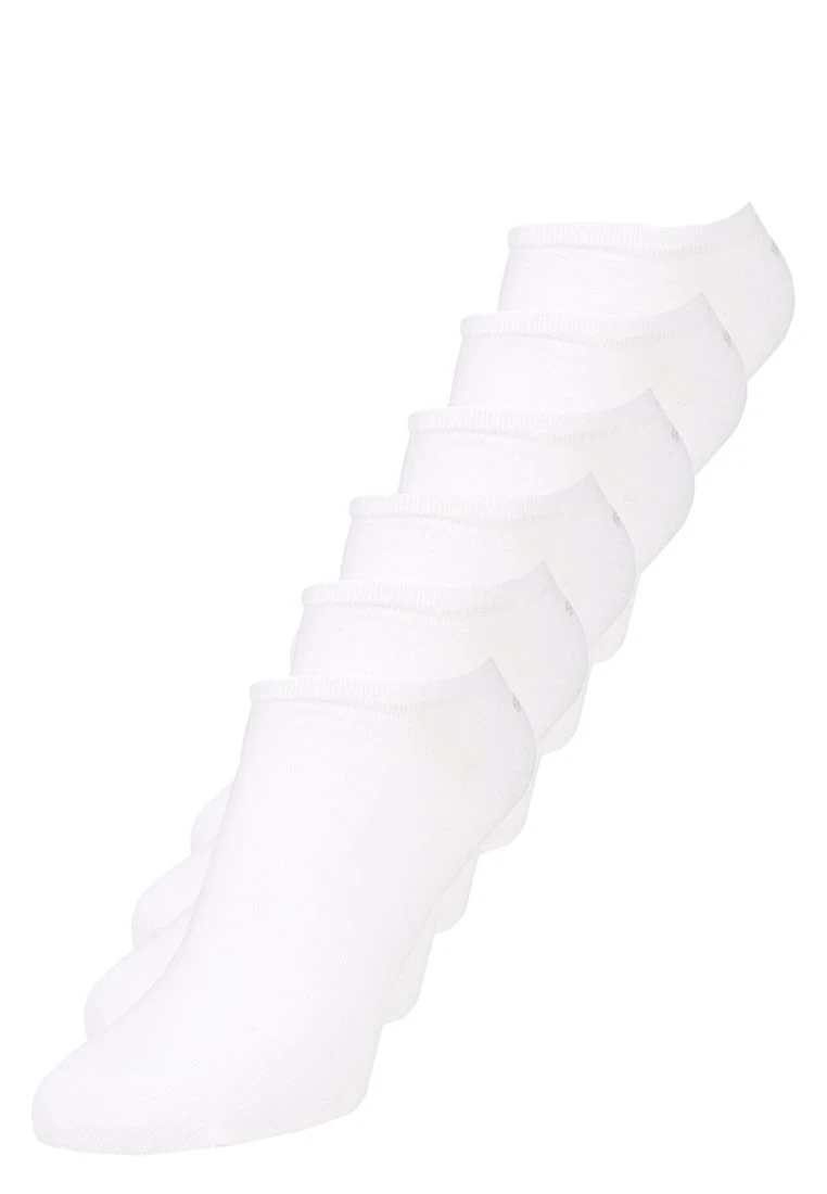 S.Oliver Online Unisex Originals 6 Pack - Calcetines Tobilleros - White