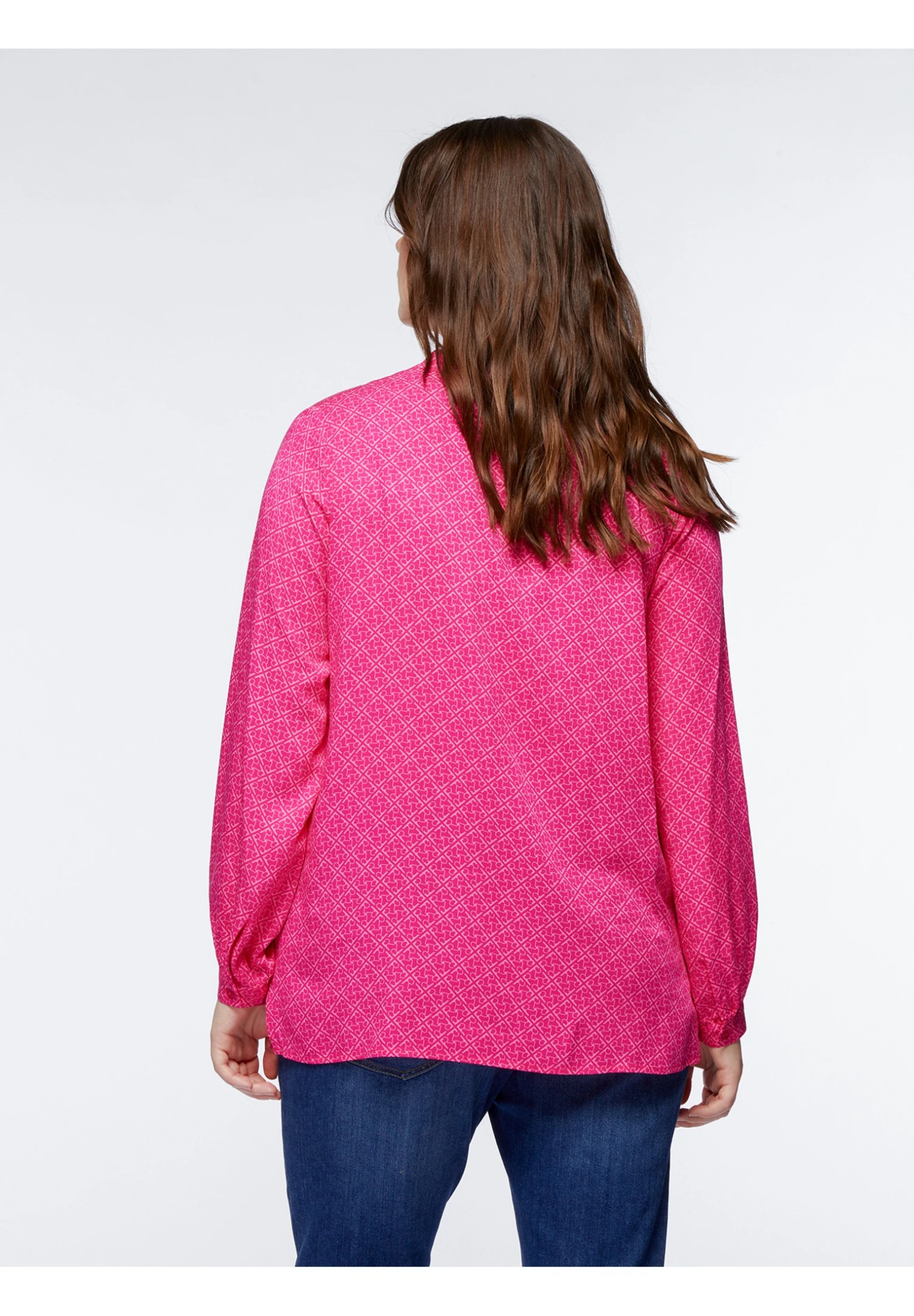 Mit Logodruck - Blusa - Rosa - Imagen 2