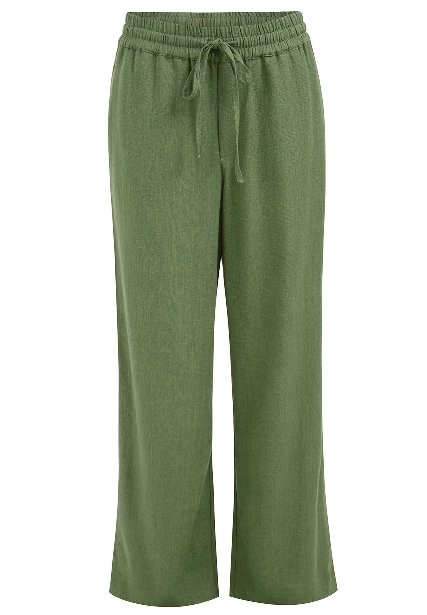 WE FASHION Curve - Pantalones - Green - Imagen 5