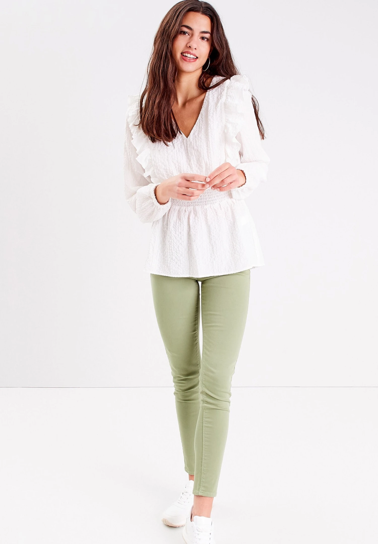 Vaqueros Pitillo - Vert - Imagen 2