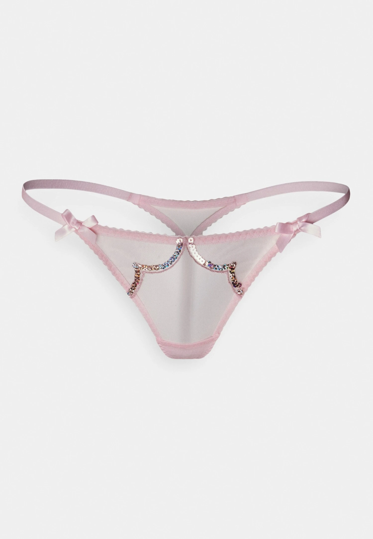 AGENT PROVOCATEUR Lornaparty Thong - Tanga - Baby Pink/Rose - Imagen 4