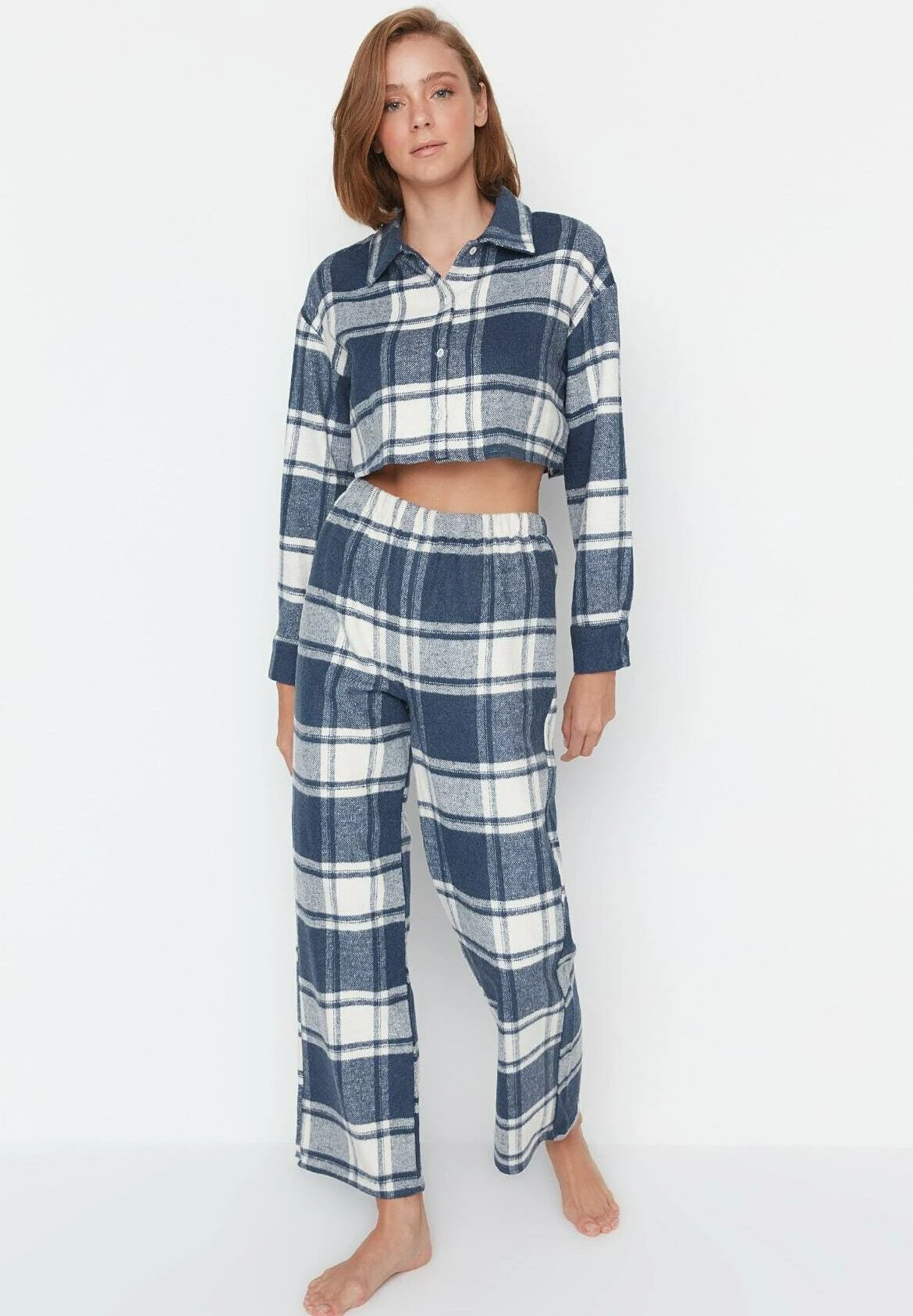 Trendyol Set - Pijama - Blue