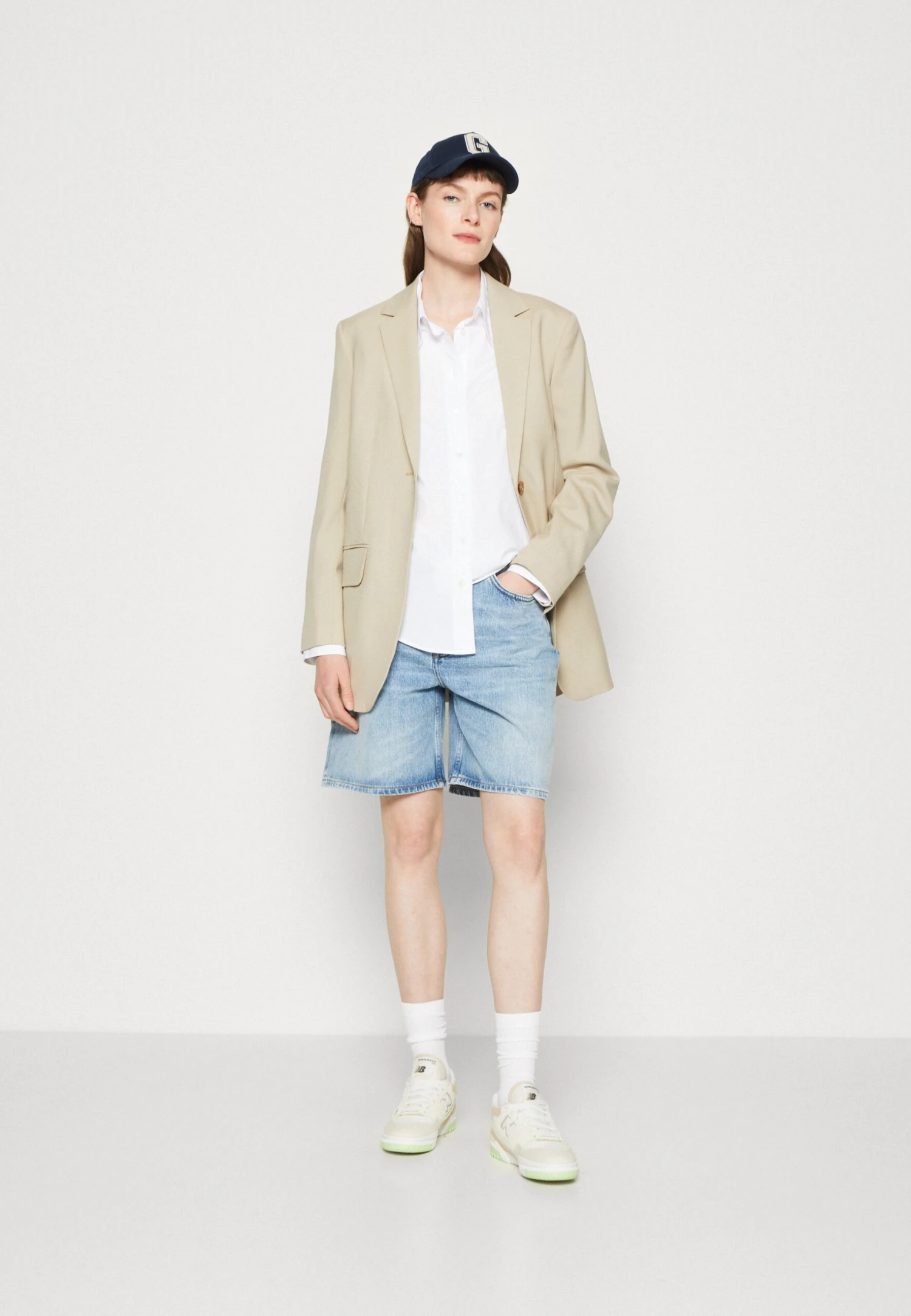 SAMSØE SAMSØE Shelly- Shorts Vaqueros - Light Heritage - Imagen 2