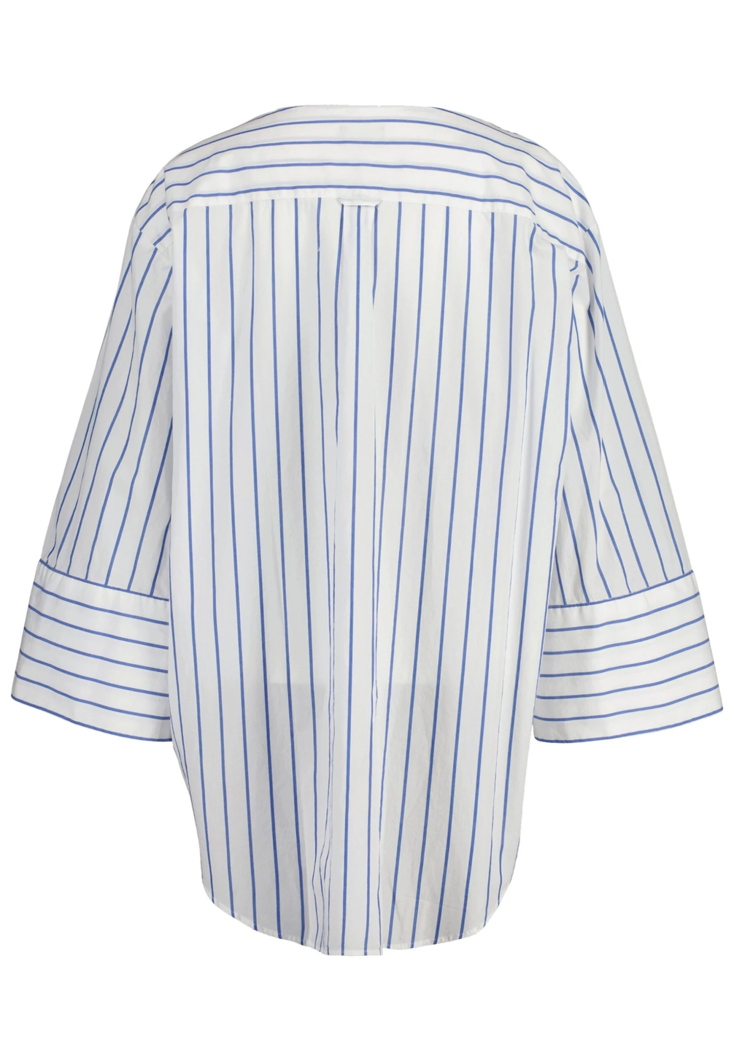 Gant Popover Striped - Blusa - White - Imagen 5