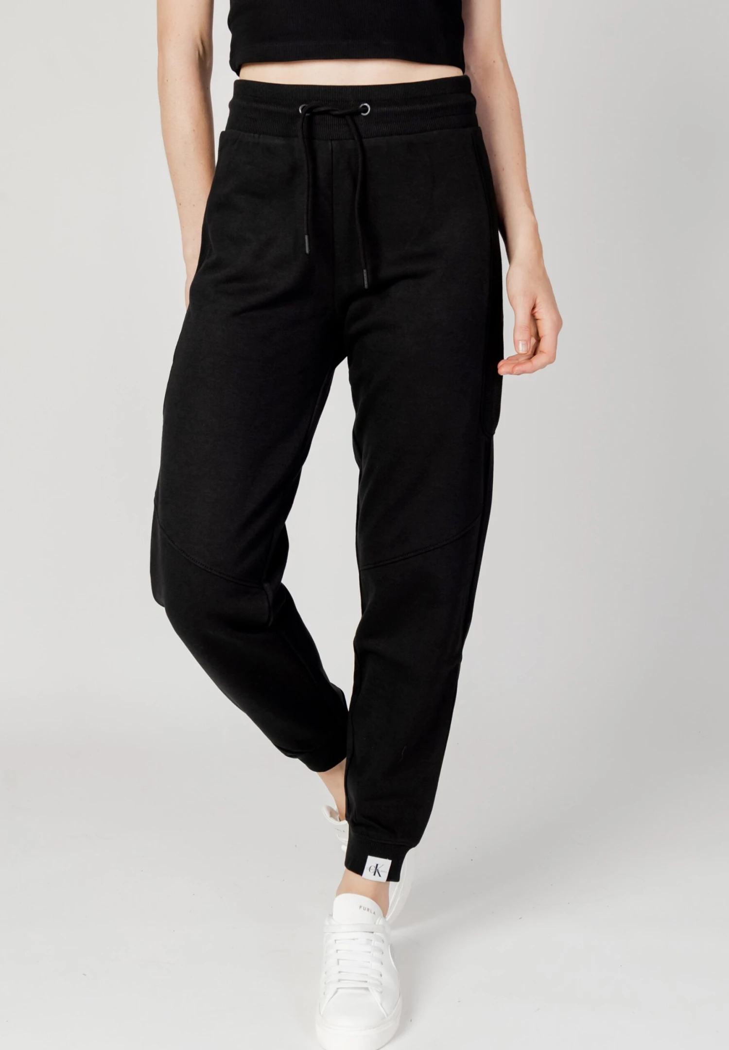 Calvin Klein Jeans Tab Jog- Pantalones Deportivos - Black - Imagen 7