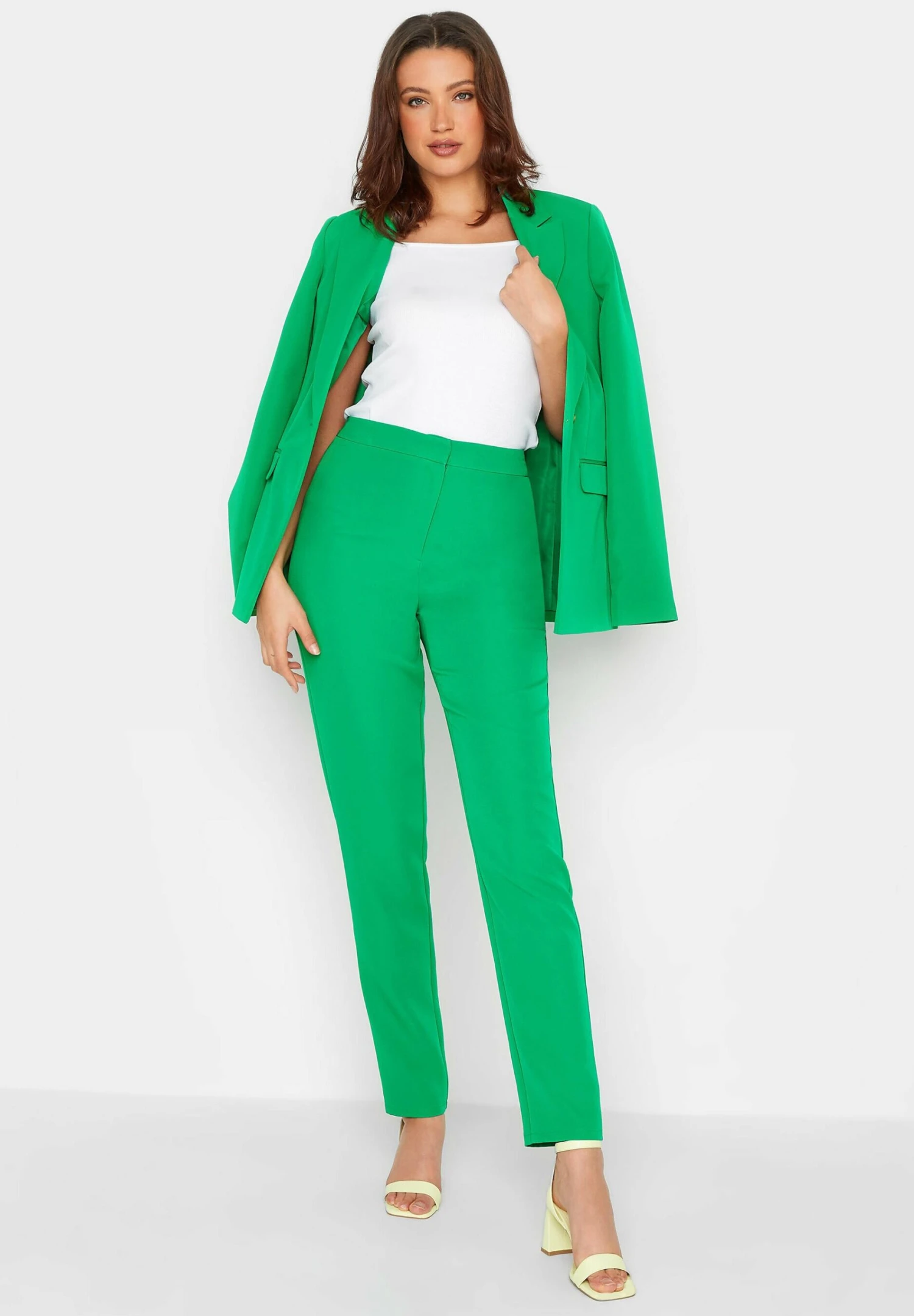 Slim Leg - Pantalones - Green - Imagen 2