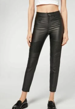 Calzedonia Skinny Biker - Pantalones - Nero