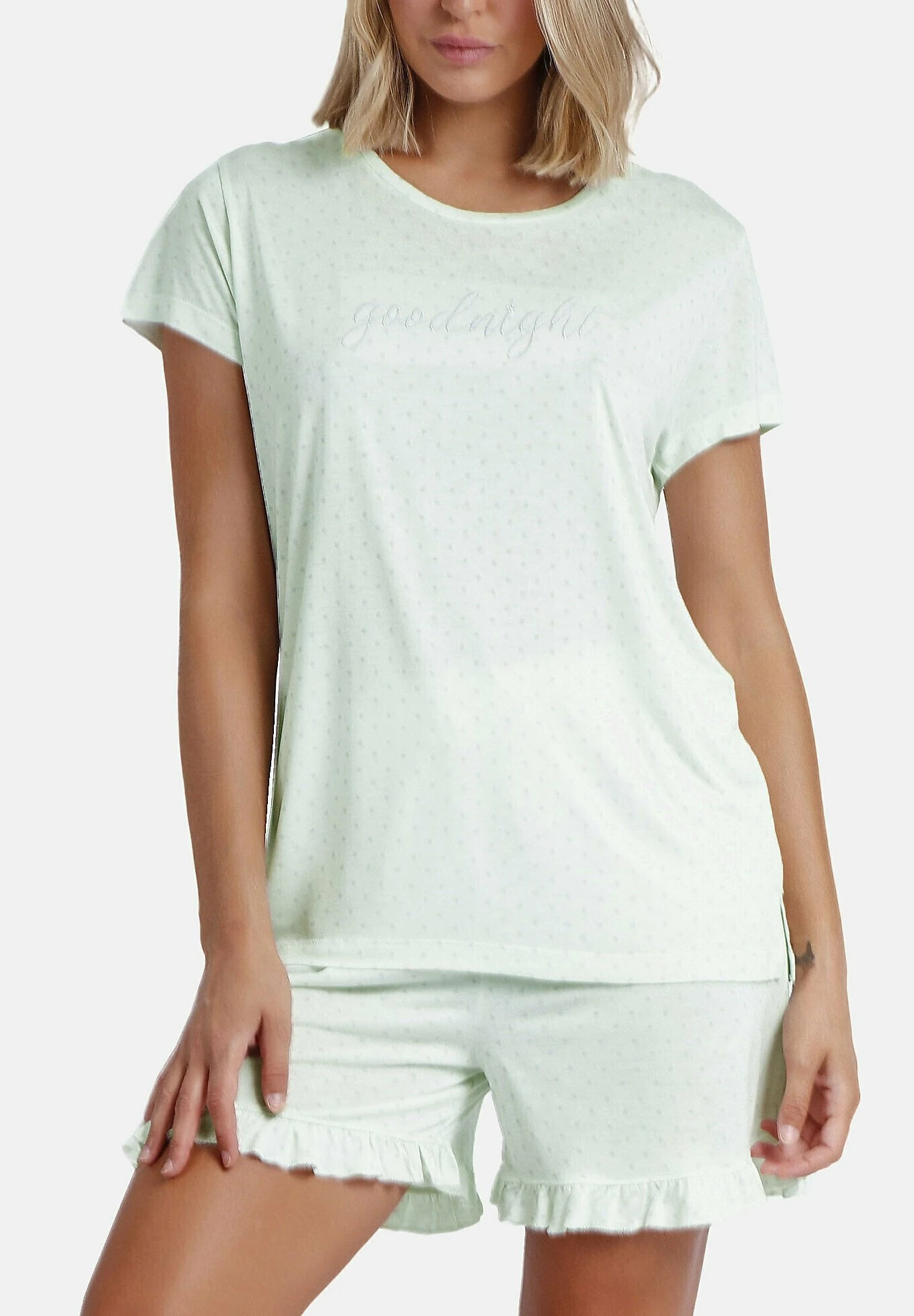 Good Night Admas - Pijama - Vert