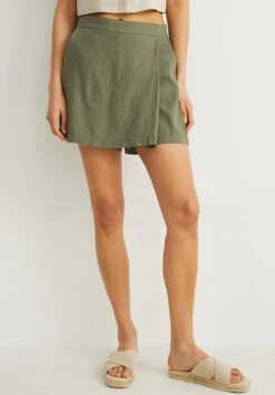 Falda Cruzada - Green