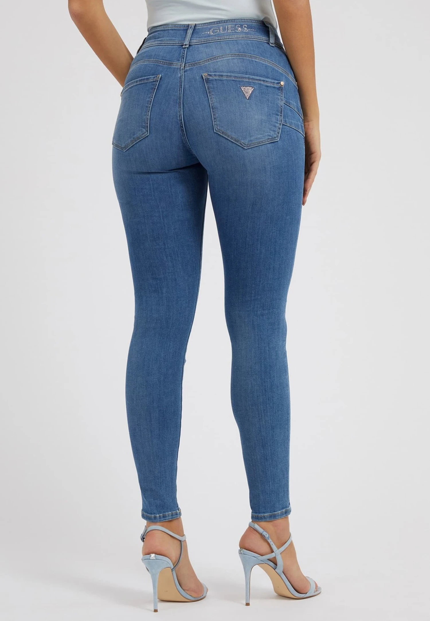 Guess Vaqueros Pitillo - Blau - Imagen 3