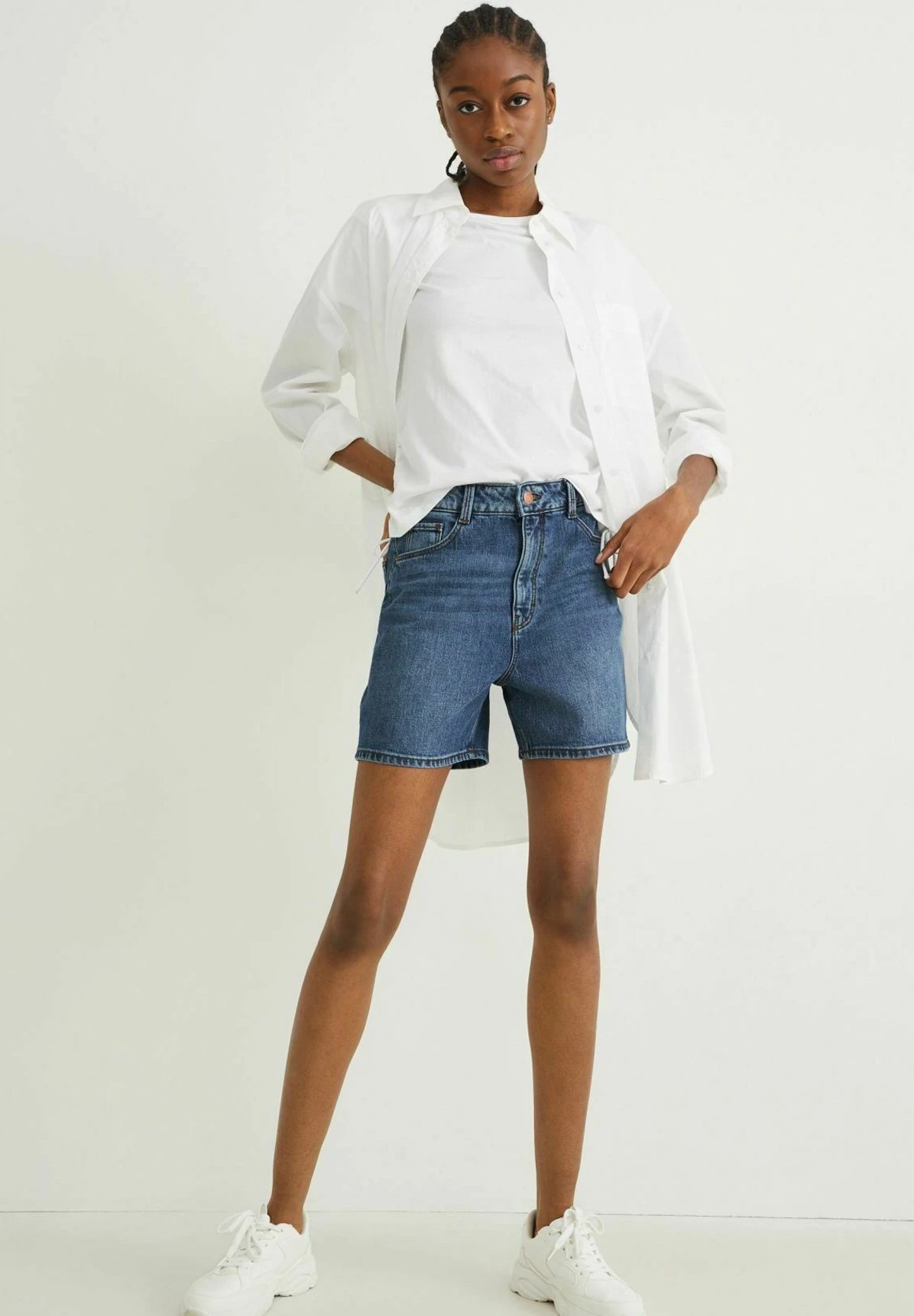 Shorts Vaqueros - Denim-Blue - Imagen 2