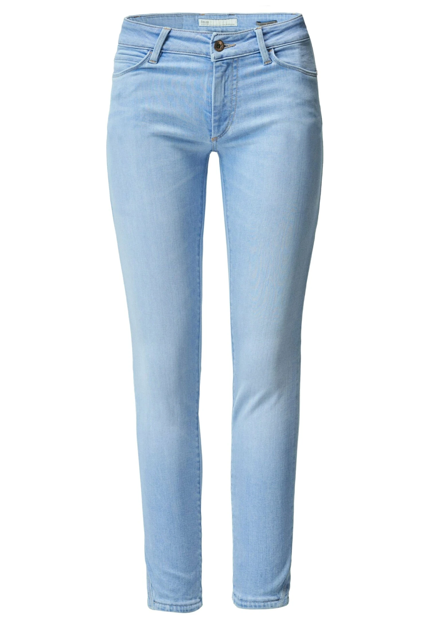 Push Up Cropped- Vaqueros Pitillo - Blue - Imagen 5