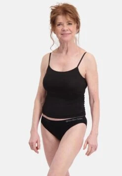 Bamboo Basics 3 Pack – Seamless Taille Slip - Braguitas - Black