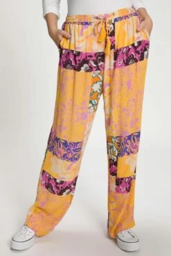 Ulla Popken Pantalones - Rose Vif Clair