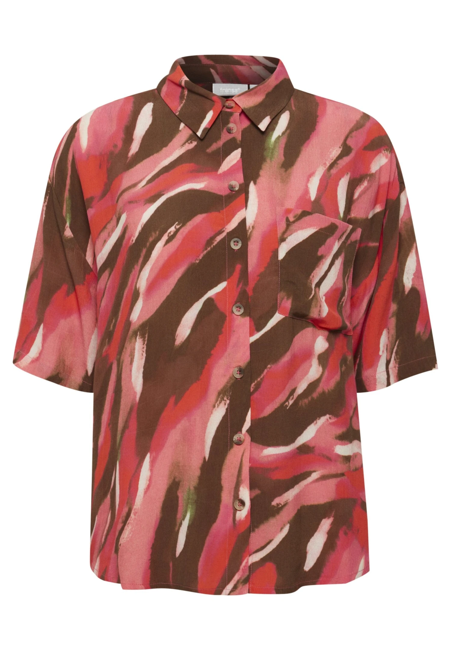 Fransa Frkaiya - Camisa - Camellia Rose Mix - Imagen 6