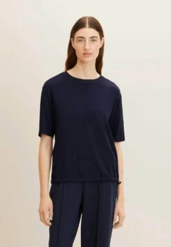 Tom Tailor Blusa - Navy Midnight Blue