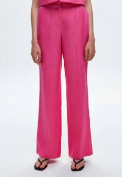 High Waist Wide Leg - Pantalones - Fuschia