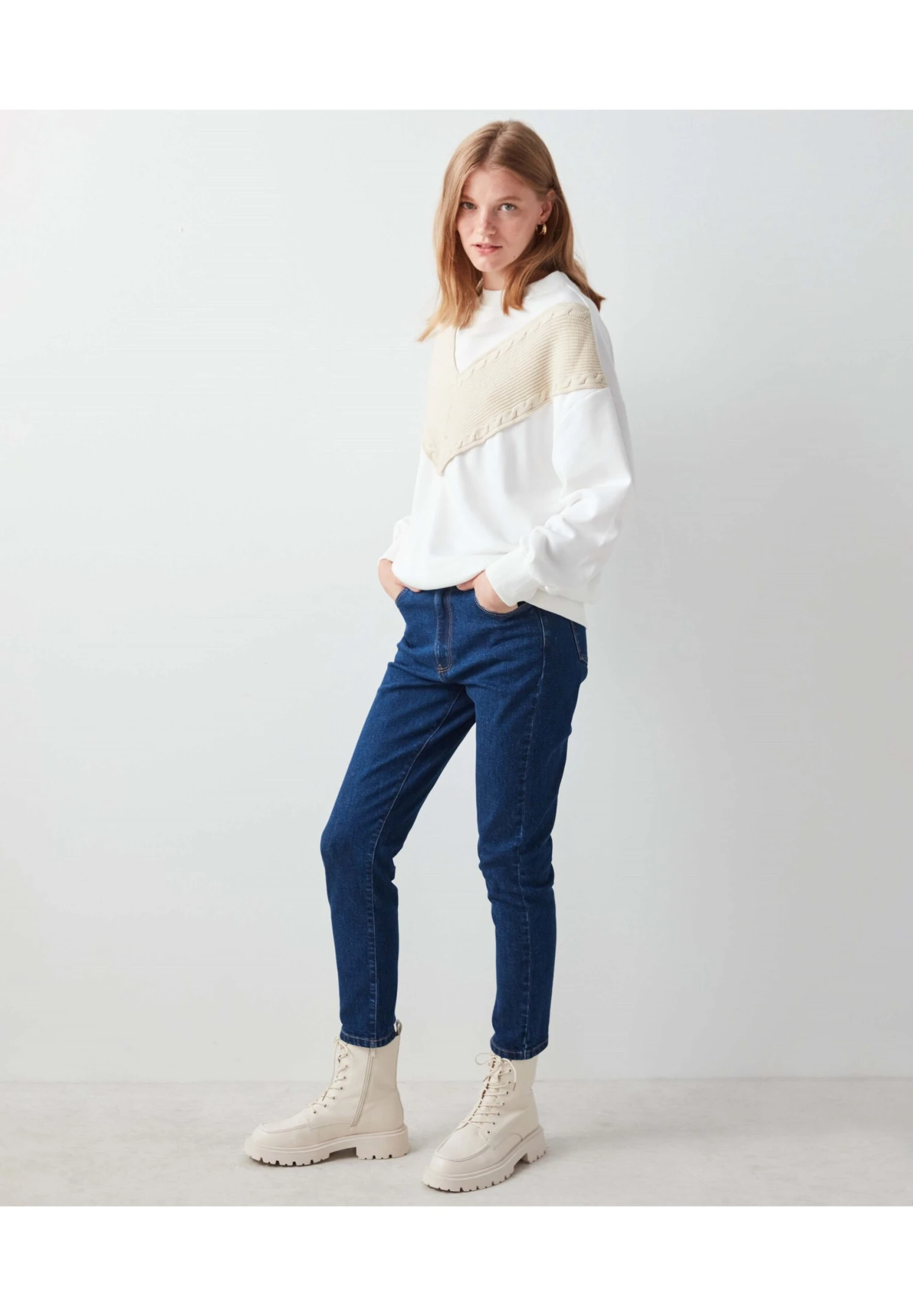 Ipekyol Casual - Vaqueros Slim Fit - D Indigo - Imagen 3