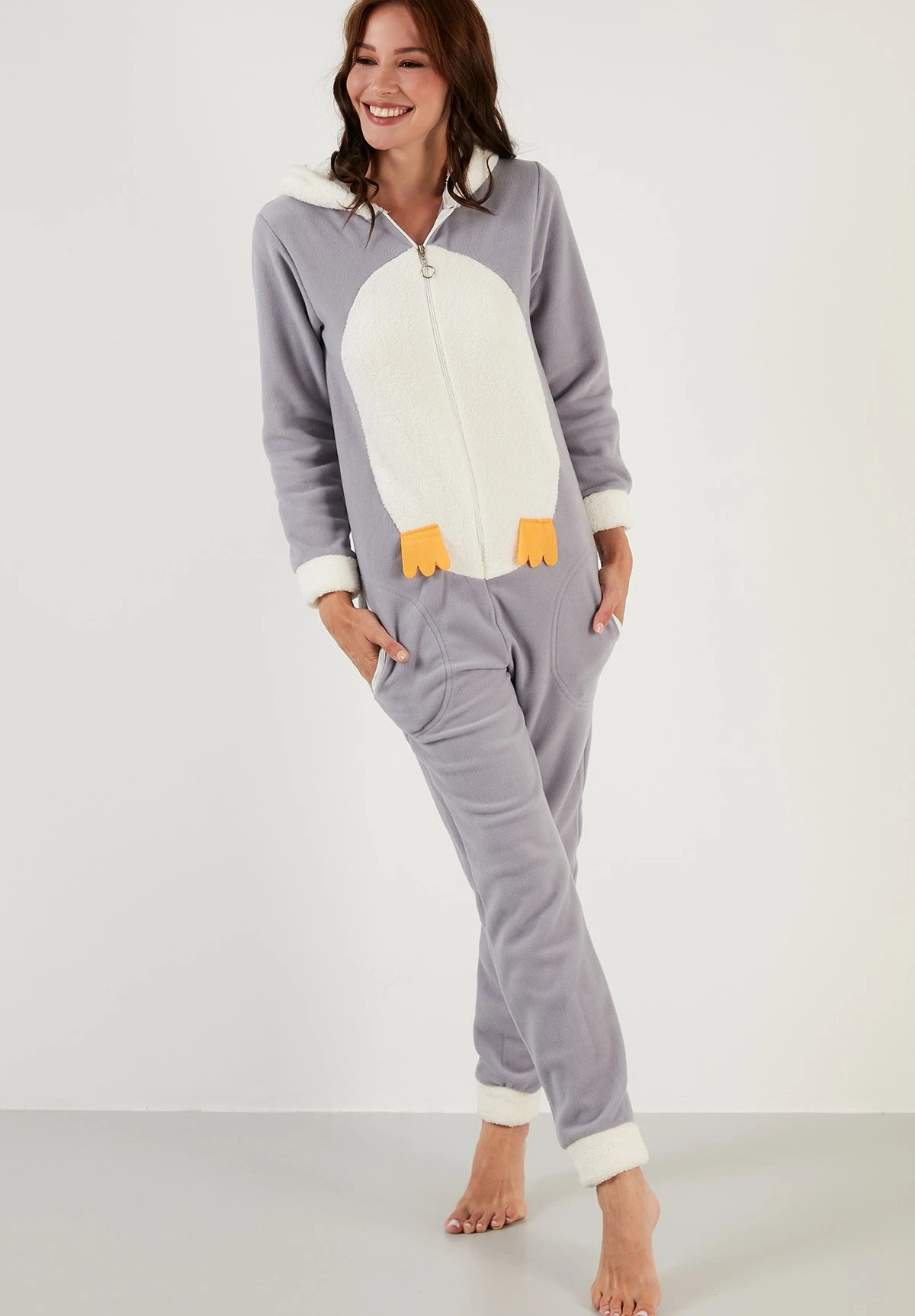 LELA Regular Fit - Pijama - Grey - Imagen 5