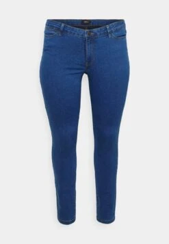 Vero Moda Curve Vmrudy Slim- Vaqueros Slim Fit - Meidum Blue Denim