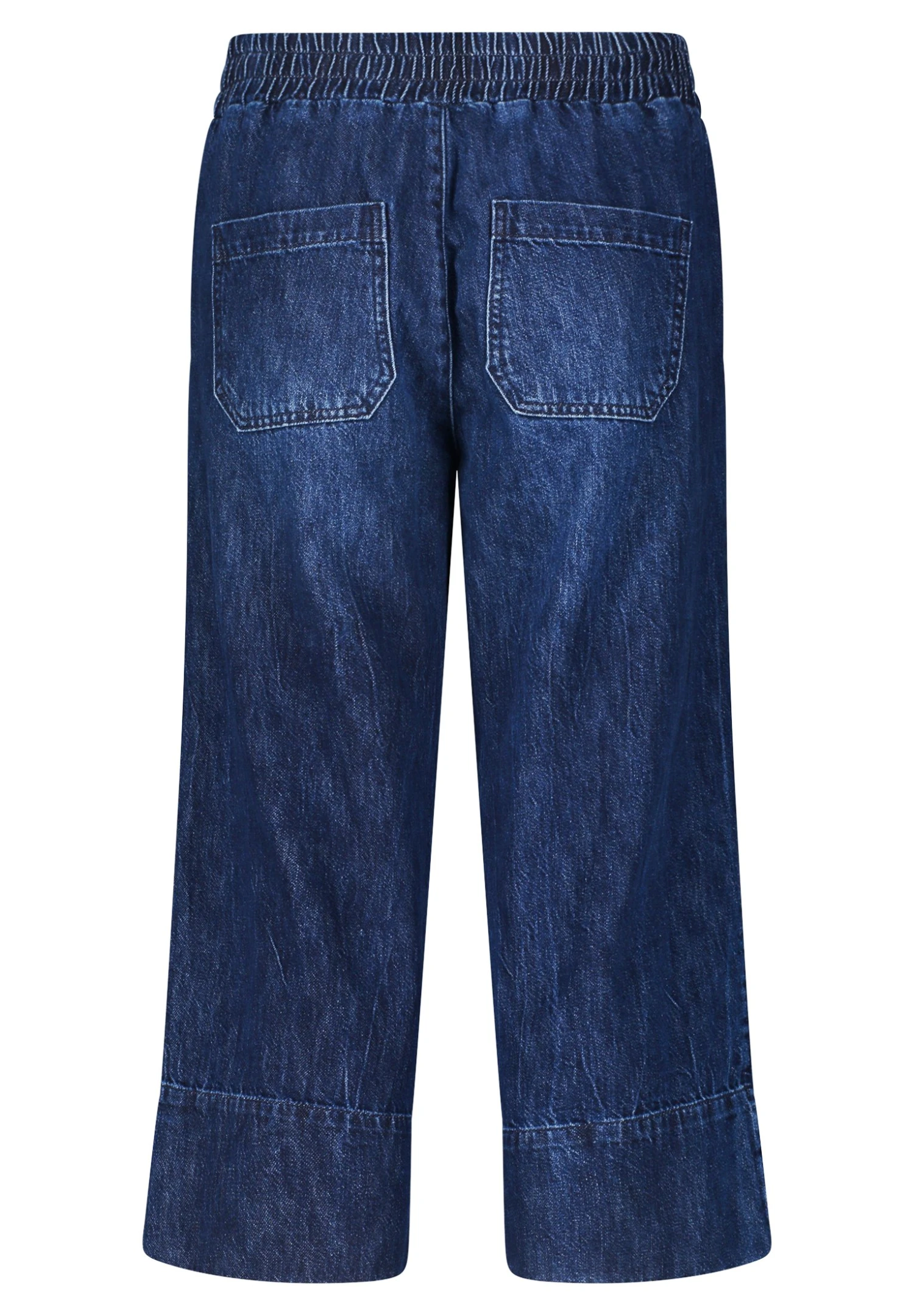 CARTOON Culotte Mit Eingrifftaschen - Vaqueros A Campana - Dark Blue Denim - Imagen 8