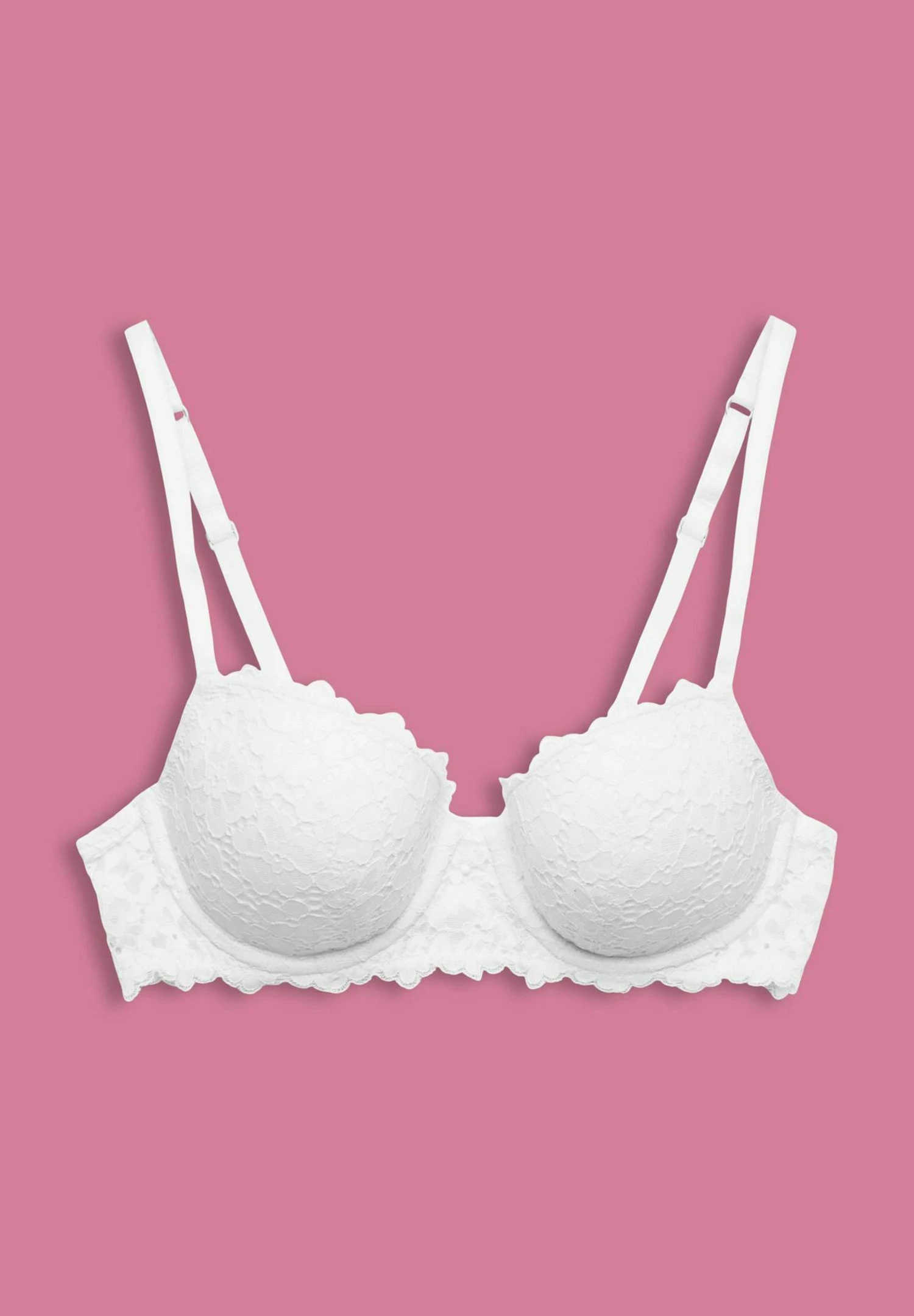 ESPRIT Mit Spitze - Sujetador Con Aros - Off White - Imagen 8