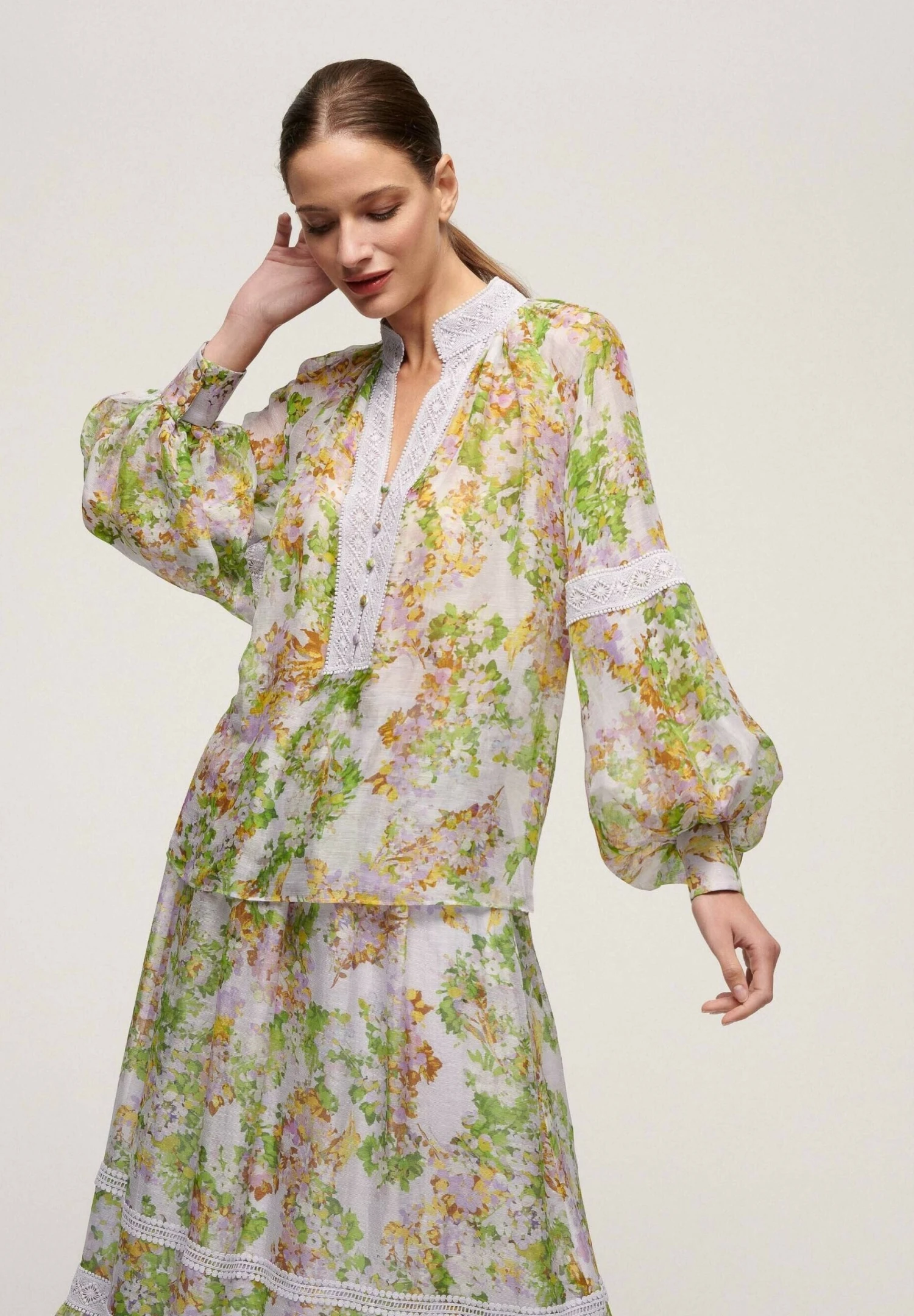 LUISA SPAGNOLI Baccara - Blusa - Var Fondo Lilla