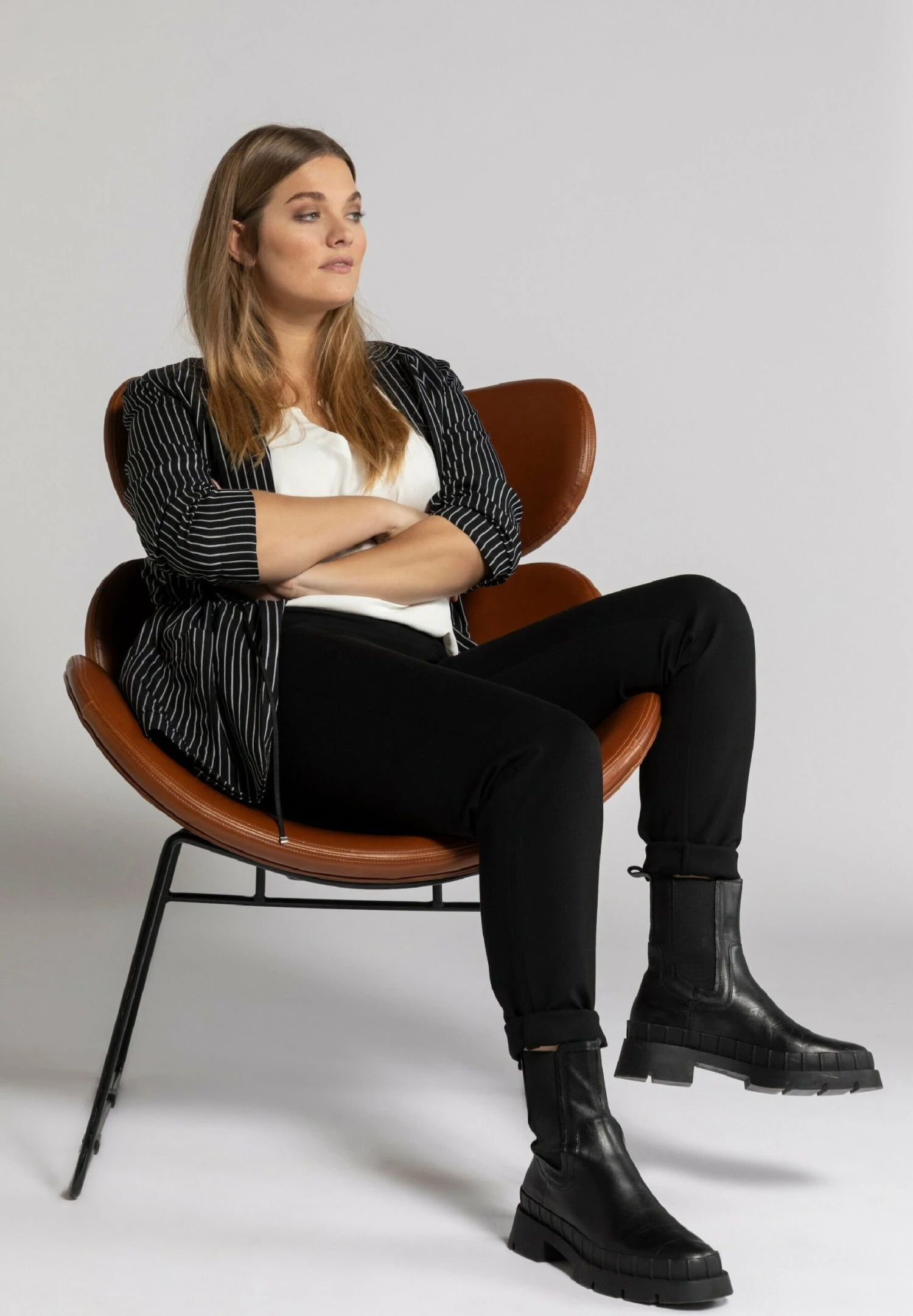 Ulla Popken Pantalones - Noir - Imagen 5