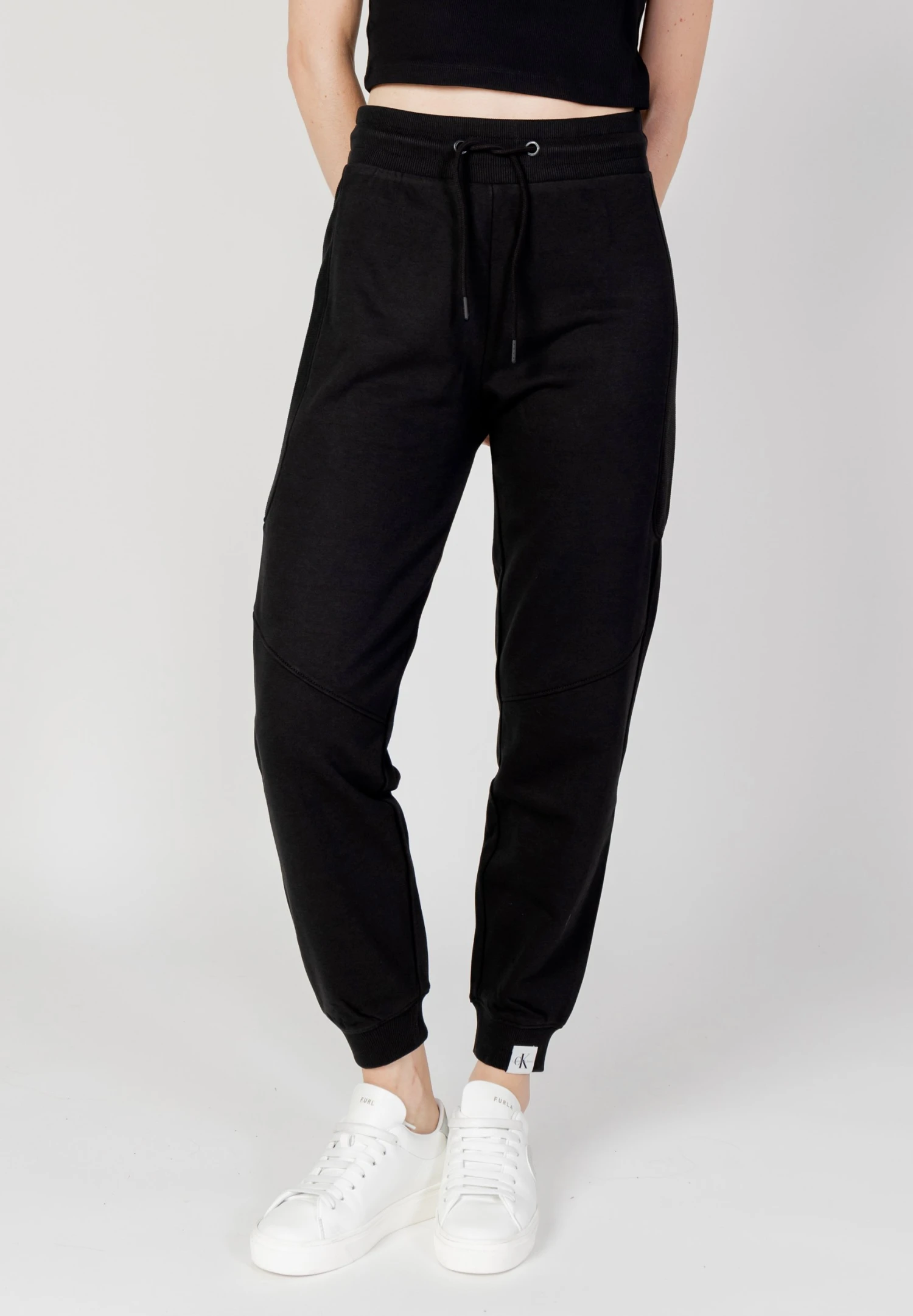 Calvin Klein Jeans Tab Jog- Pantalones Deportivos - Black
