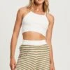 Calli Pia- Shorts - Knit Stripe