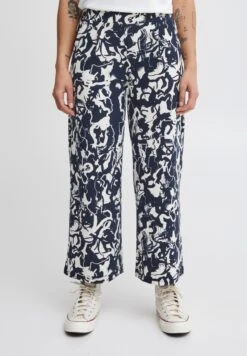 ICHI Ihkate Print Pa15 - Pantalones - Total Eclipse