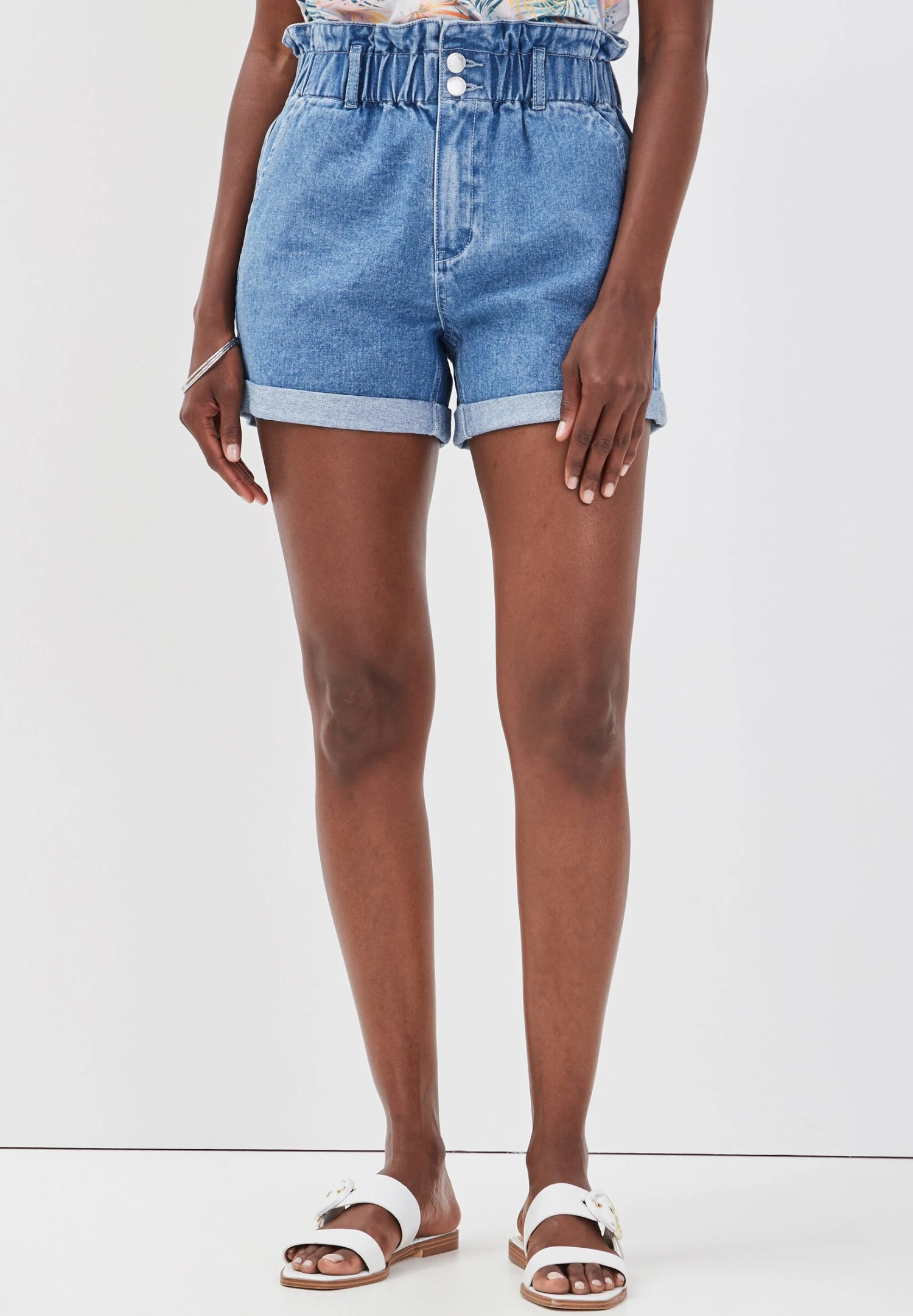 Shorts Vaqueros - Denim Double Stone