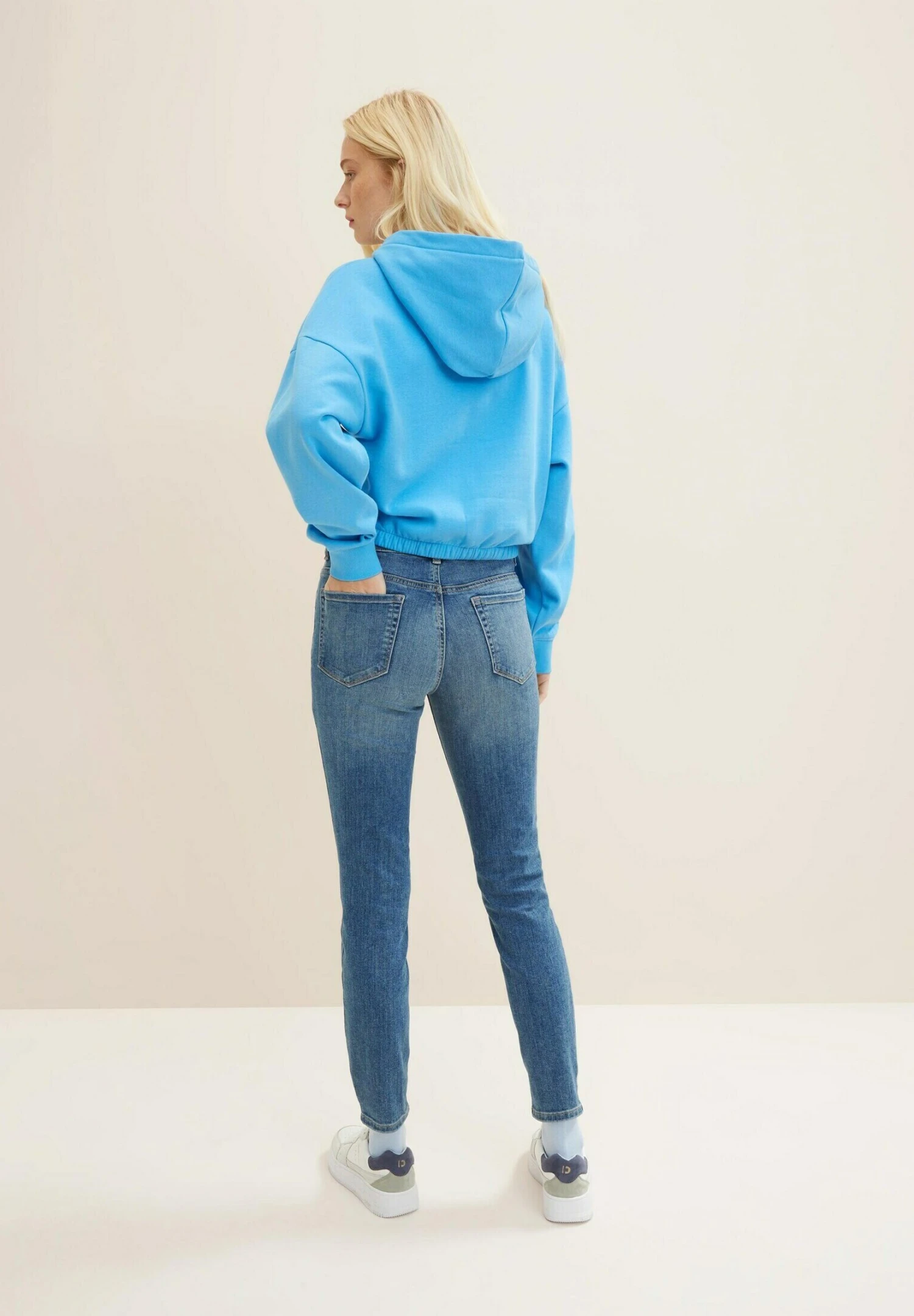 TOM TAILOR Denim Janna Extra- Vaqueros Slim Fit - Used Mid Stone Blue Denim - Imagen 3