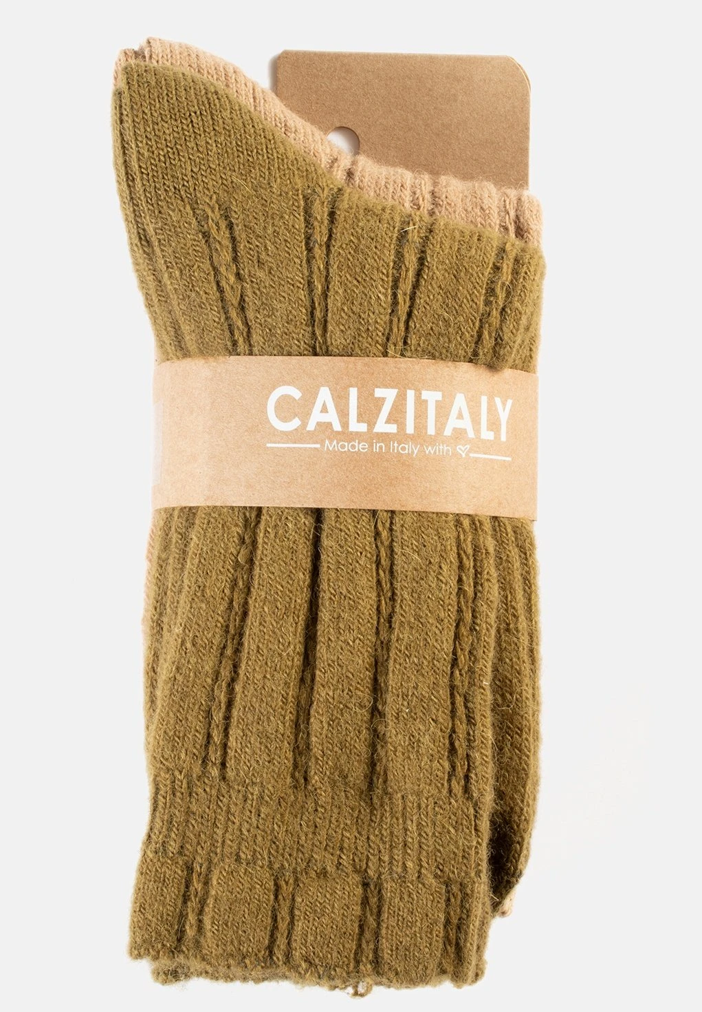 Alpaca Wool - Calcetines - Mix Beige Green - Imagen 4