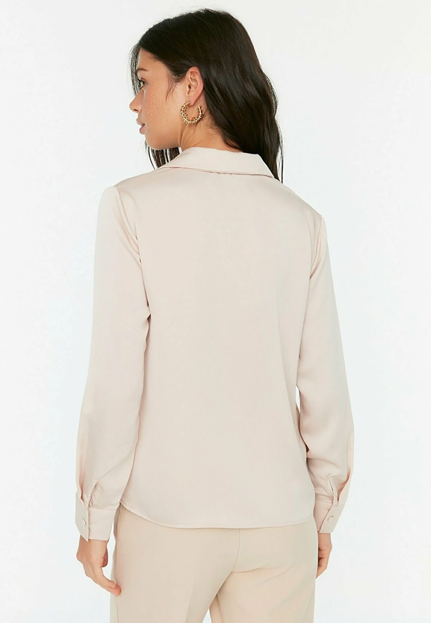 Trendyol Camisa - Beige - Imagen 2